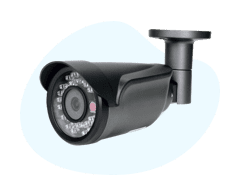 Temperature detection camera